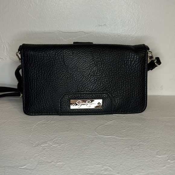 Jessica Simpson studded wallet phone holder crossbody - Picture 3 of 11